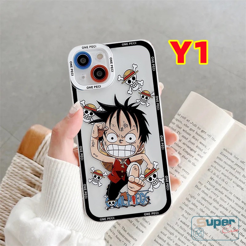 Kartun Luffy Case Redmi 10a1 9A 9T 9 10C 9C NFC POCO X3 Pro NFC POCO F4 M3 M4 Pro Redmi Note11 11pro 9pro 10 10s 9 8 9s 11s 10pro Max Trendy One Piece Soft TPU Clear Sarung