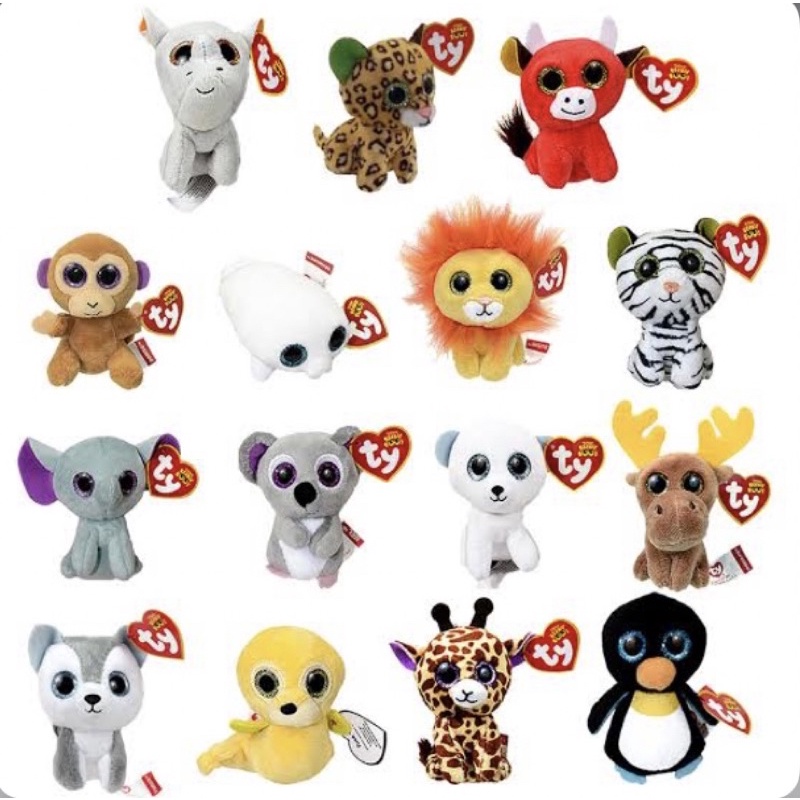 Teenie Beanie Boo’s TY Plush Original Series (Boneka TY Kecil)