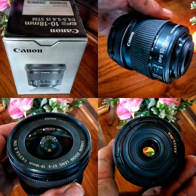 Lensa Canon 10-18mm