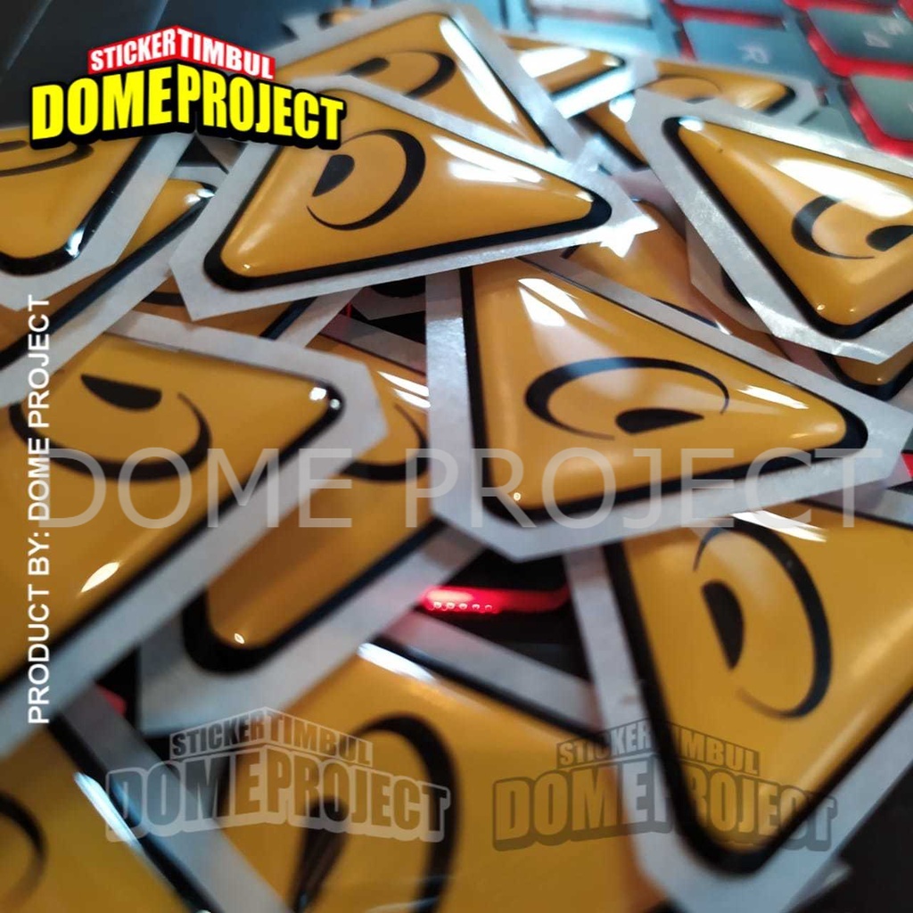 [PROMO BUY 3 GET 1] EMBLEM STIKER SOUND BEHRINGER STIKER AUDIO STICKER LENTUR 3D SEGITIGA UKURAN 34MM X 25MM