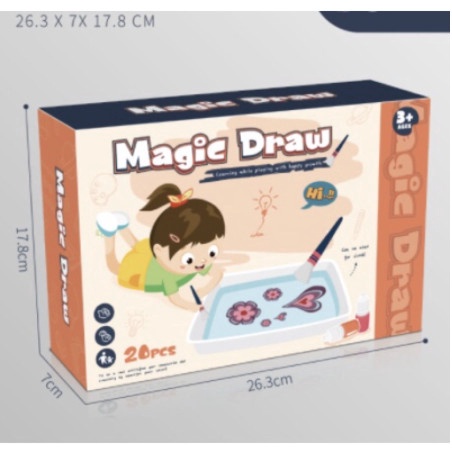 Mainan Anak Import Magic Draw - DIY Floating Water Painting