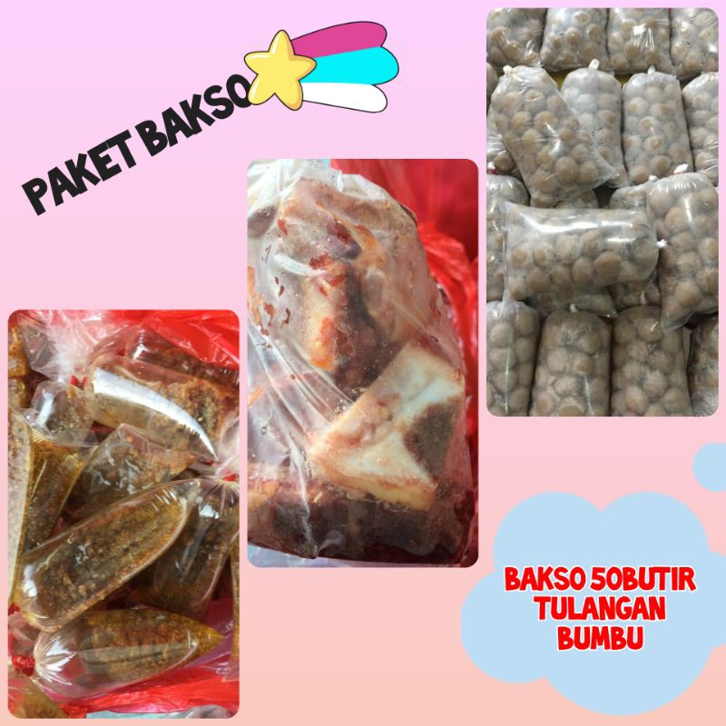 

Paket Bakso Bumbu
