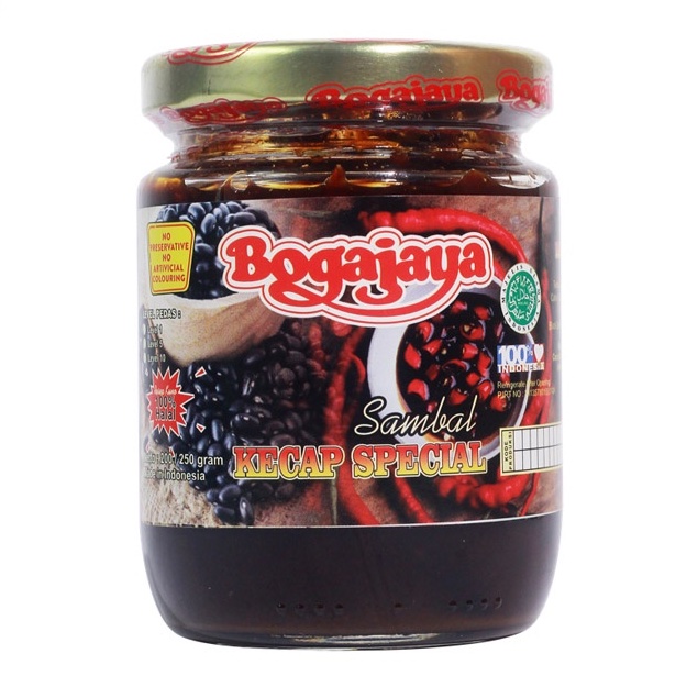 

SAMBAL KECAP BOGAJAYA 250 GRAM / SAMBAL KHAS SURABAYA