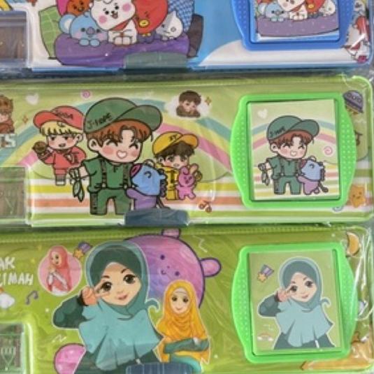 

⚡GROSIR⚡ Pencil Case Kalkulator / Tempat Pensil Magnet + Kalkulator + Serutan termurah se indonesia