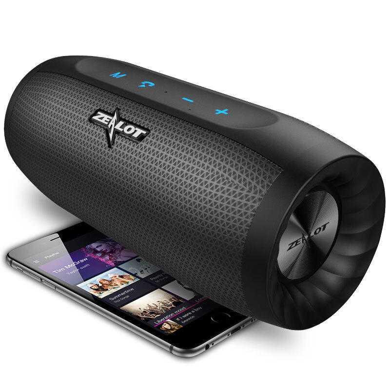 Zealot S16 Bluetooth Speaker Dual Bass dengan Powerbank 4000mAh ( Mughnii )