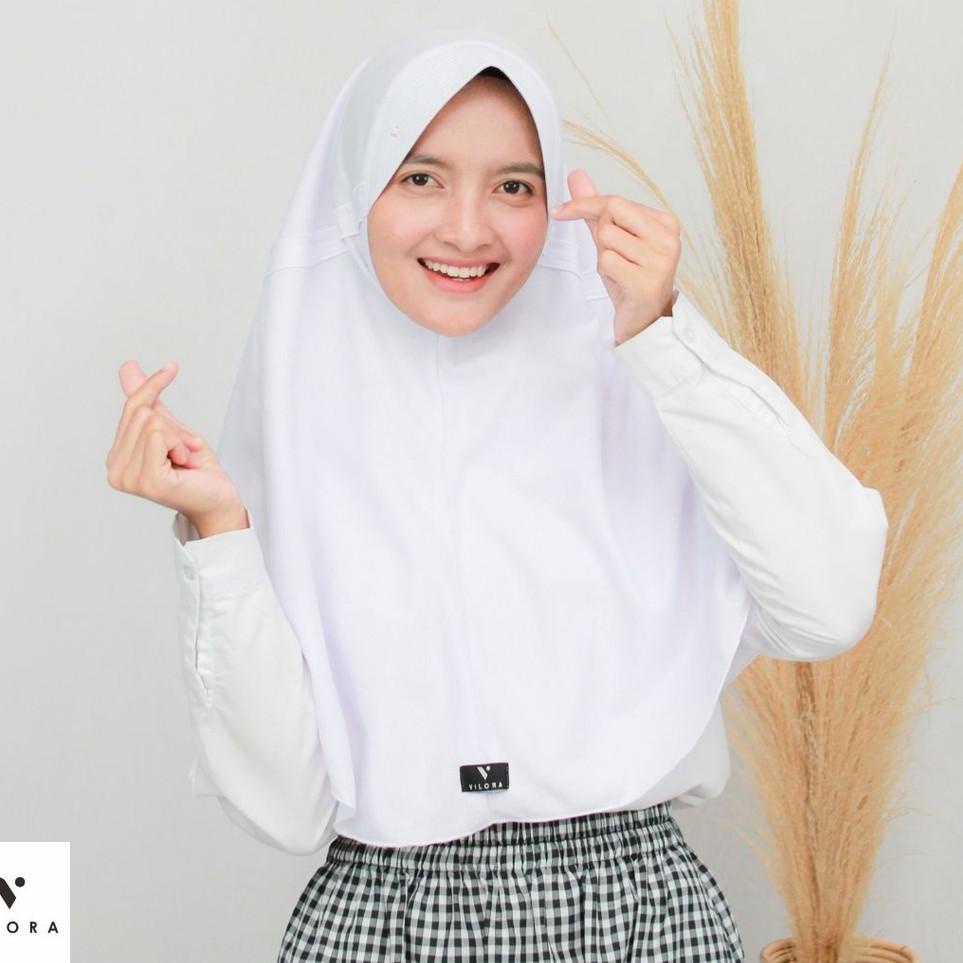 ギ NEW WARNA KERUDUNG JILBAB SEKOLAH VILORA ㊨
