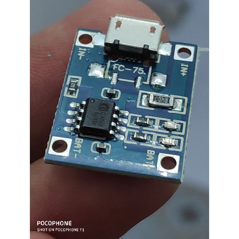 tp4056 modul charge 18650 modul cas baterai power bank charger 4.2V 1A micro usb modul cas emergency