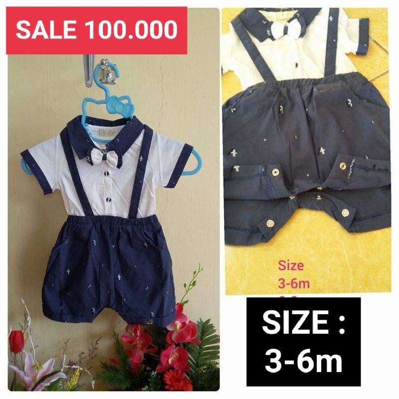 JUMPER BABY BOY JUMPSUIT BAYI COWOK