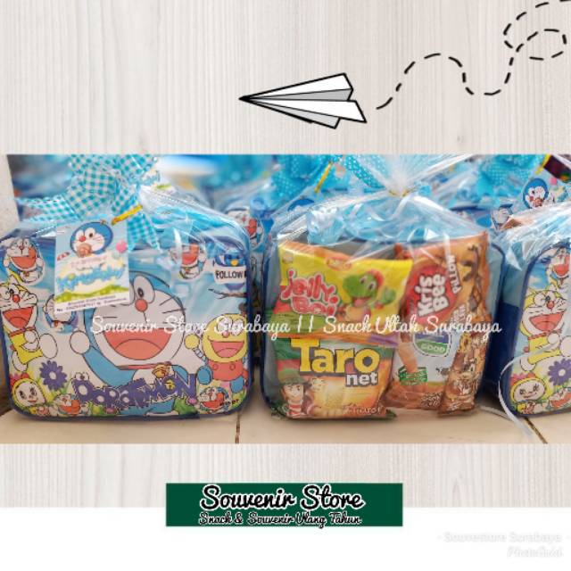 Bingkisan Ulang Tahun / Tas Ulang Tahun/Souvenir Snack Ultah