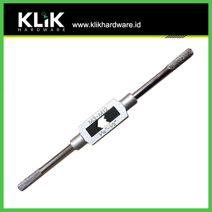 SKC Gagang Tap Handle 1/2 inch - Adjust Tap Wrench Hand Tap M3 - M12