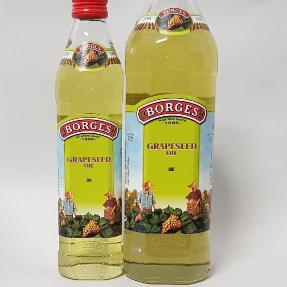 

☊ BORGES GRAPESEED OIL 500 ML ➬