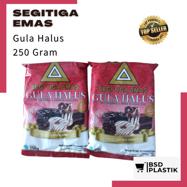 

Gula Halus Gula Putih Cap Segitiga Emas Gula Putih Segitiga Emas 250 Gram Gula Donut