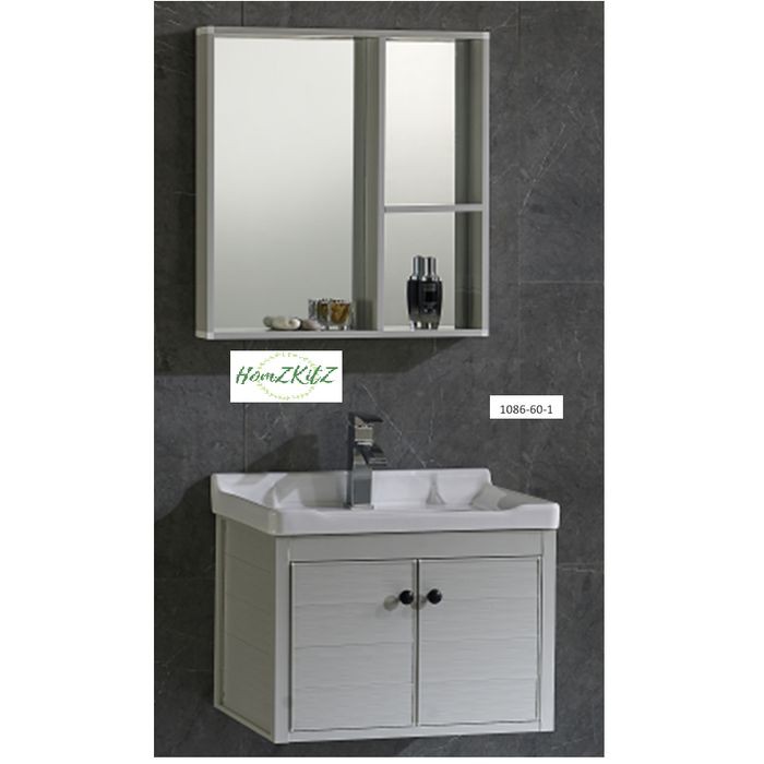 Cermin Kaca Rak Wastafel Kamar Mandi Bathroom Cabinet 1086601