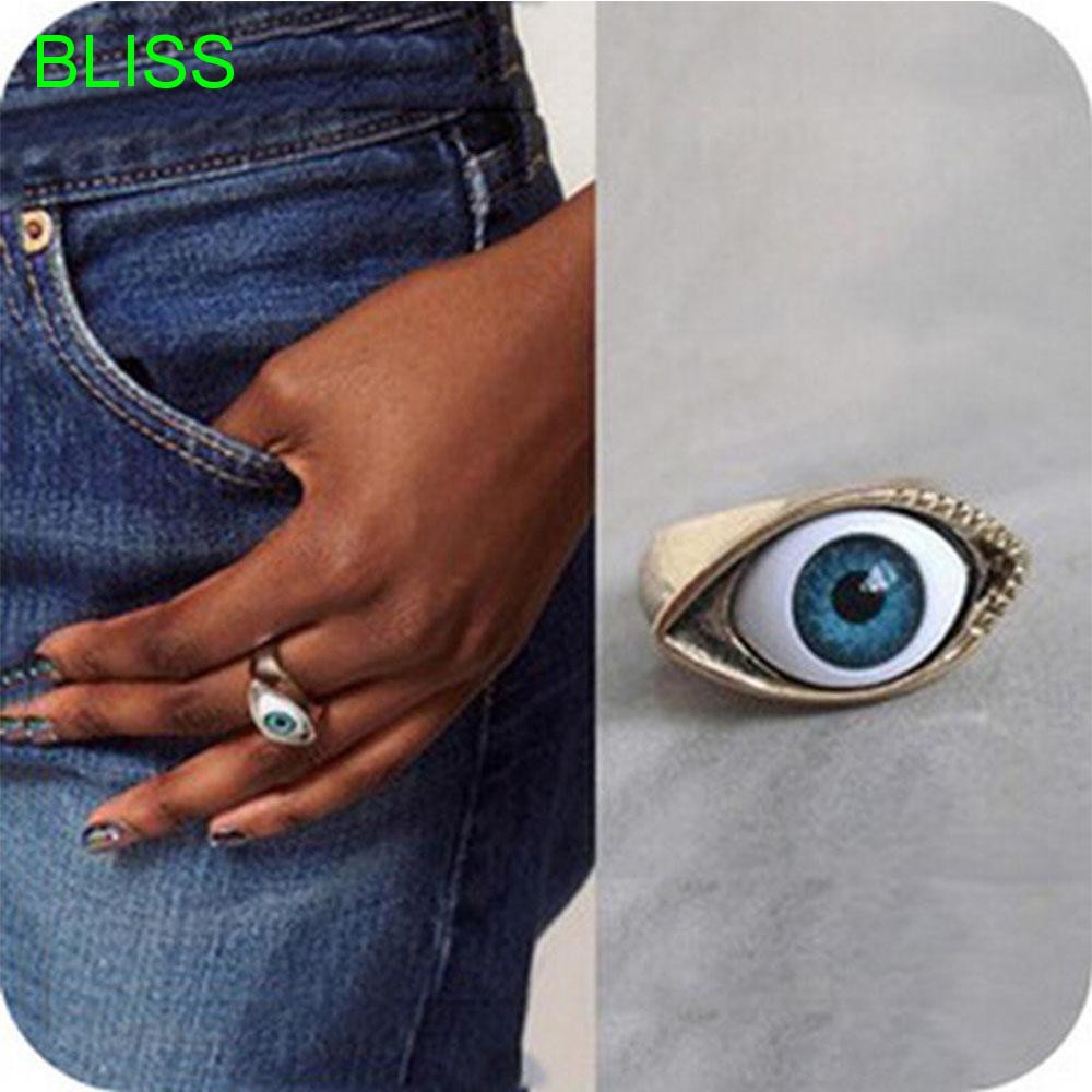 Rings Exaggerated Vampire Eye Rings Jewelry Fashion Eyes Rings For Men Women