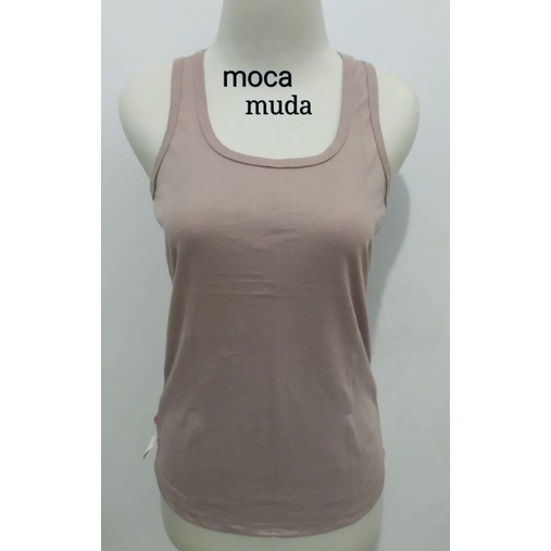 LOTUS FASHION/Tanktop tali besar jumbo XXL- SINGLET JUMBO#PROMO