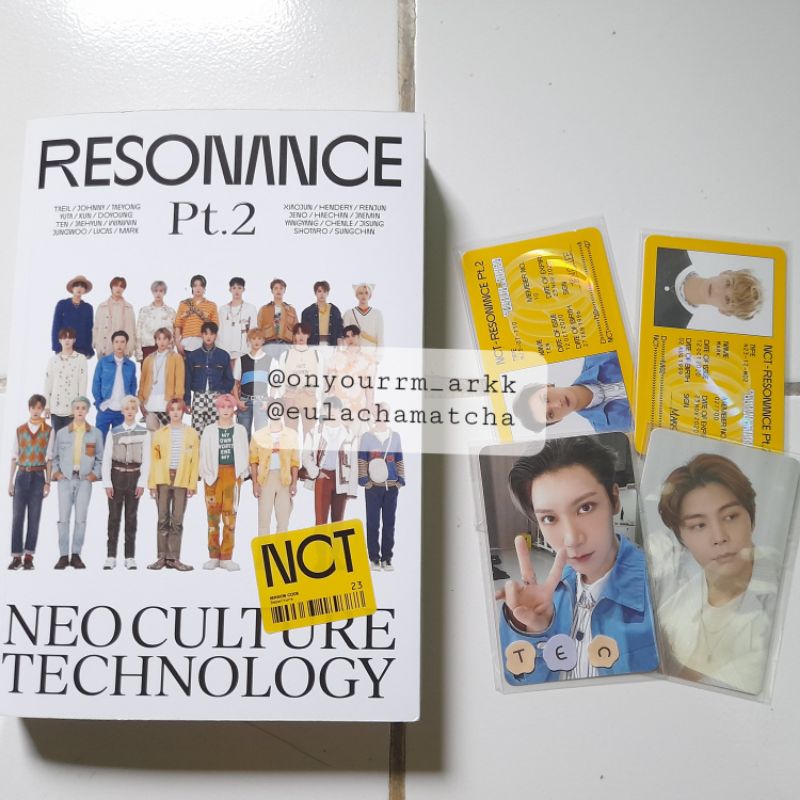 NCT 2020 DEPARTURE TEN SET (+Id Mark, Johnny Sumkit)