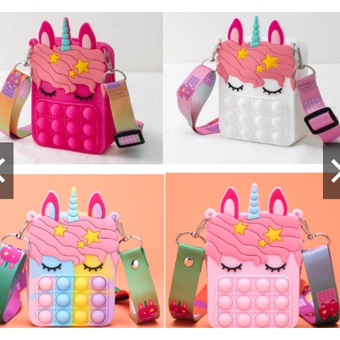 TAS ANAK POP IT JELLY TAS POP IT ANAK SELEMPANG