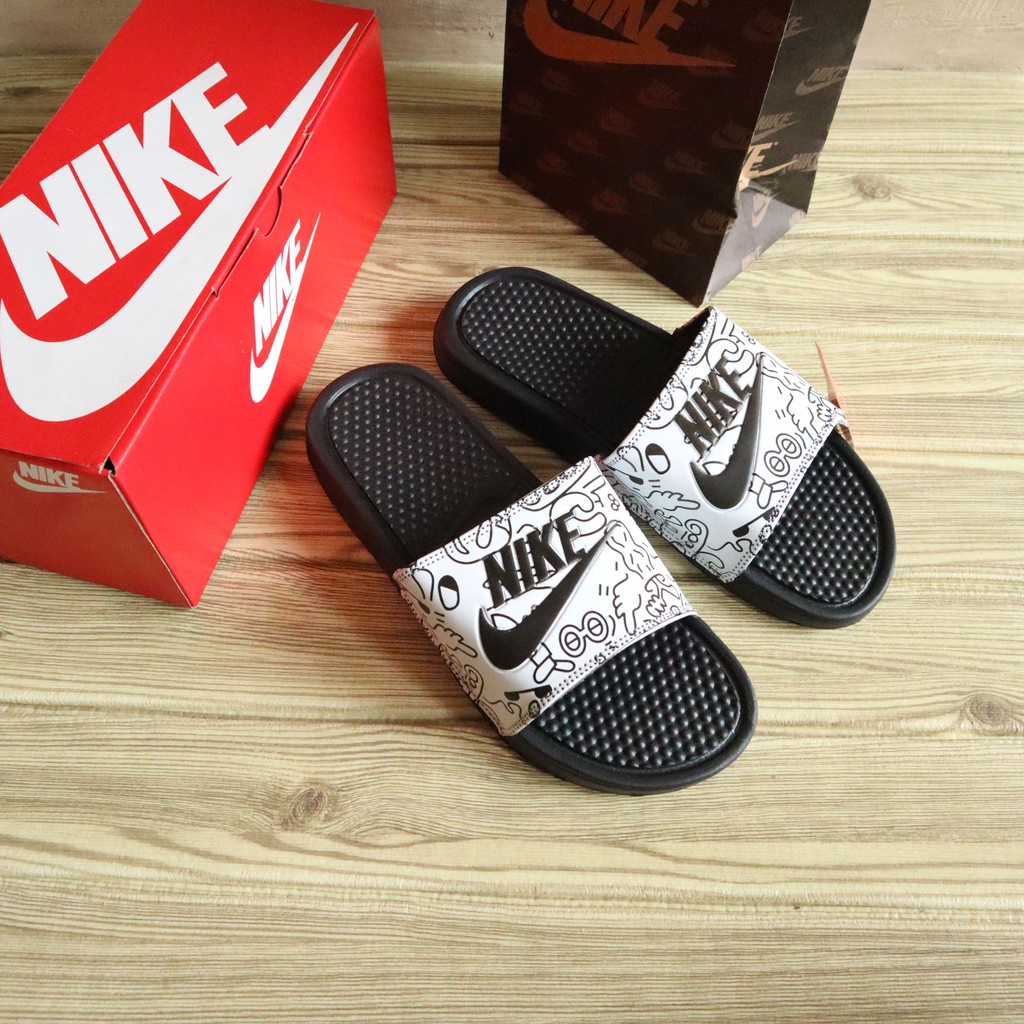 Sendal pria wanita nike benassi selop slide banassi nike selop cowok cewek sandal distro terbaru