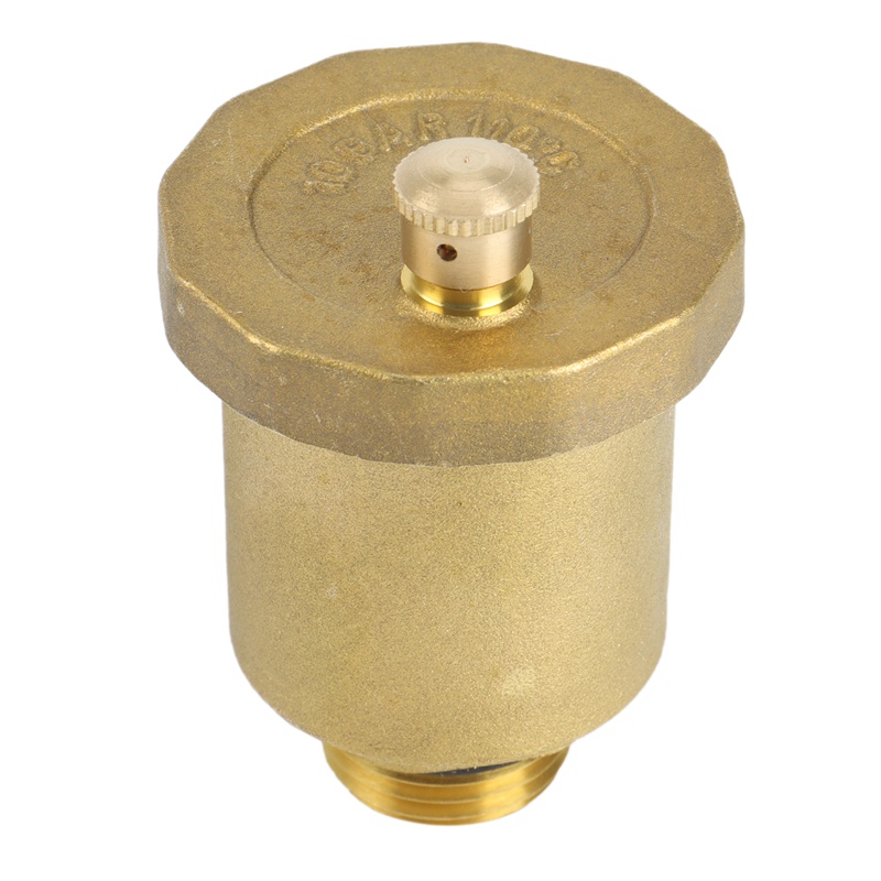 Brass Automatic Air Vent Vae 1/2 inch Male Thread for Solar Water Heater Pressure Relief Vae Tools Air Vent Vae