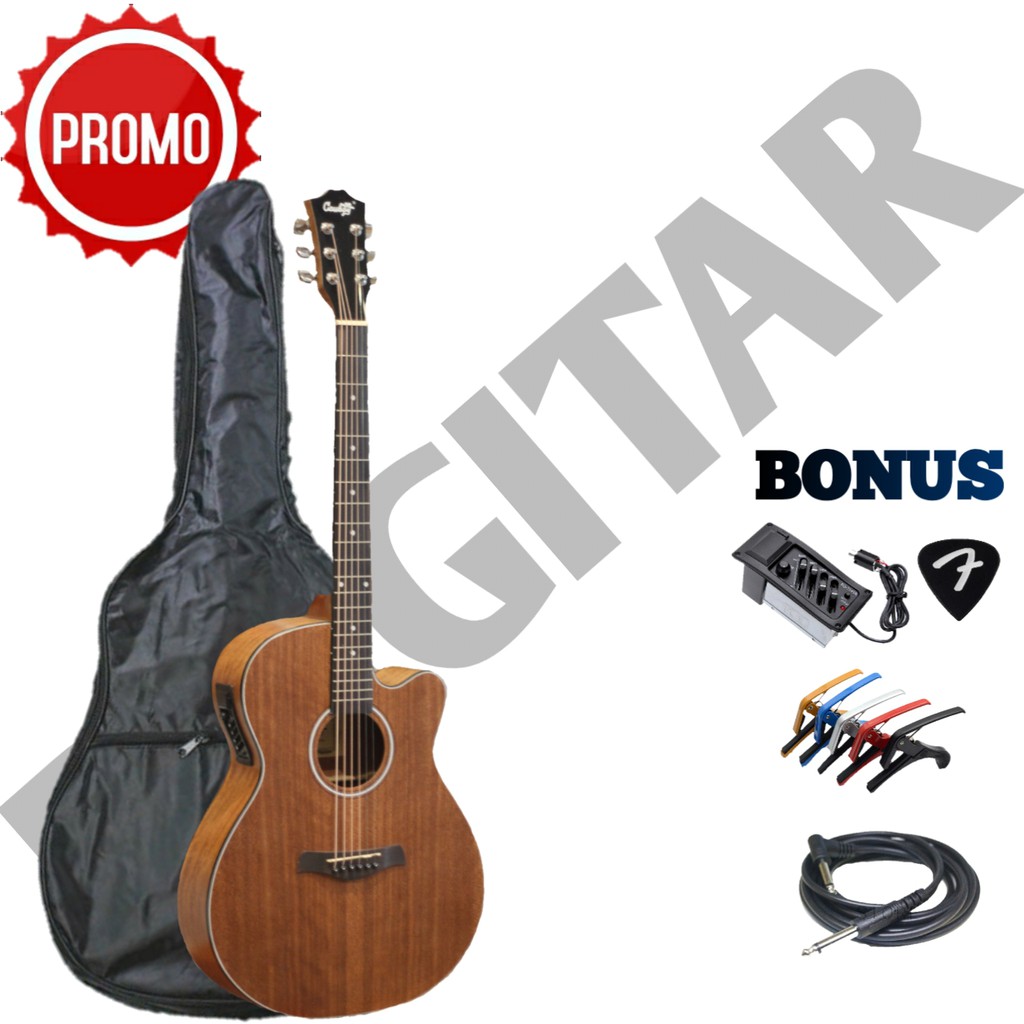 GITAR COWBOY GWC 235 NS AKUSTIK ELEKTRIK ORIGINAL
