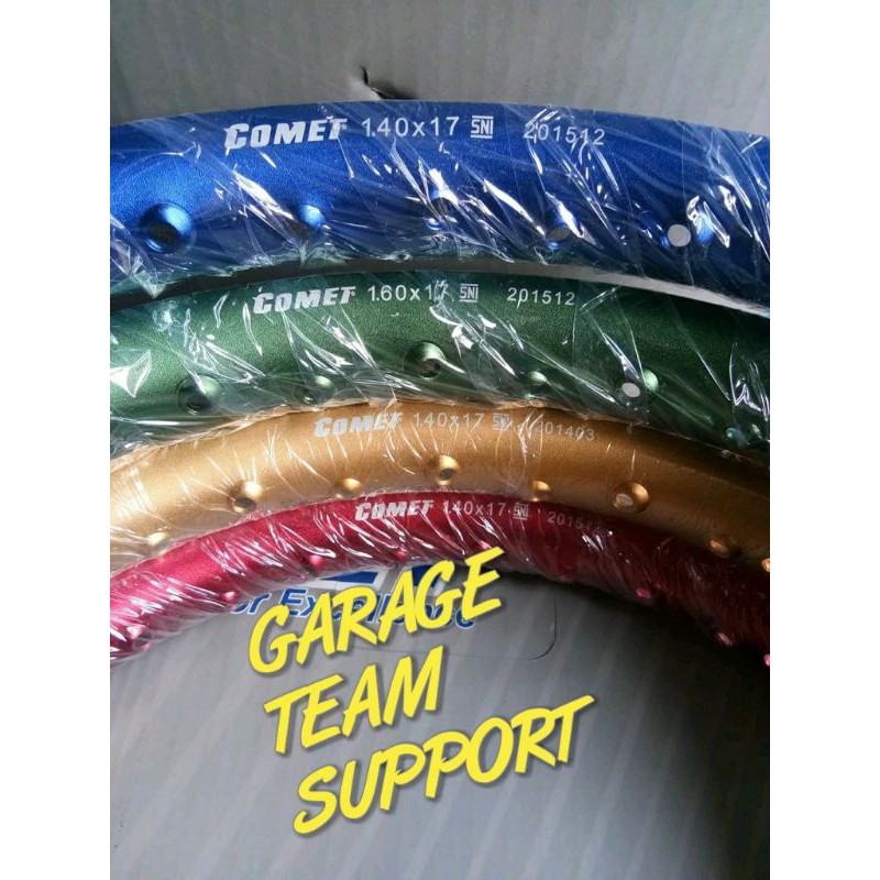 BIG SALE PROMO VELG COMET U SHAPE SETENGAH LINGKAR