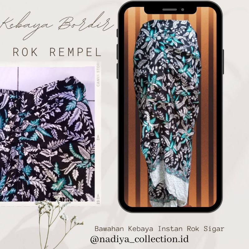 ROK LILIT INSTAN BAWAHAN KEBAYA MODERN
