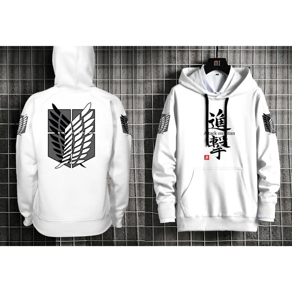 POLILE - HOODIE ATTACK ON TITAN / hoodie keren / pakaian pria / terbaru / terlaris / termurah