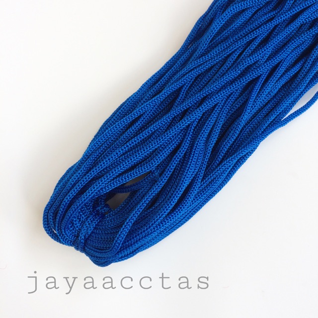 Tali kur 3 mm bahan benang poly biru benhur