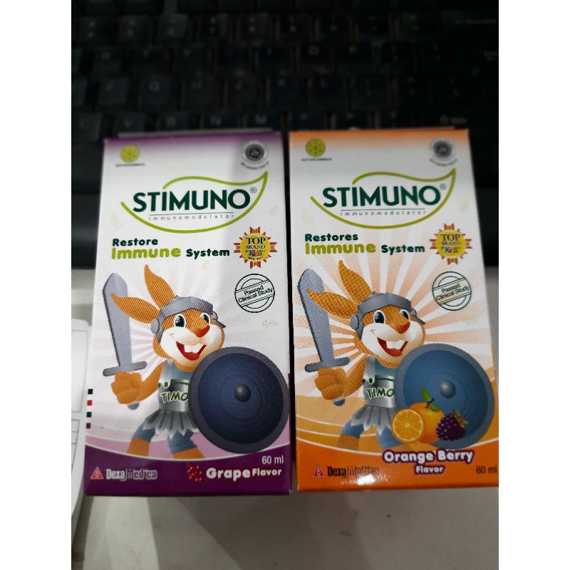 

Stimuno Sirup 60ml (Grape dan Jeruk berry)