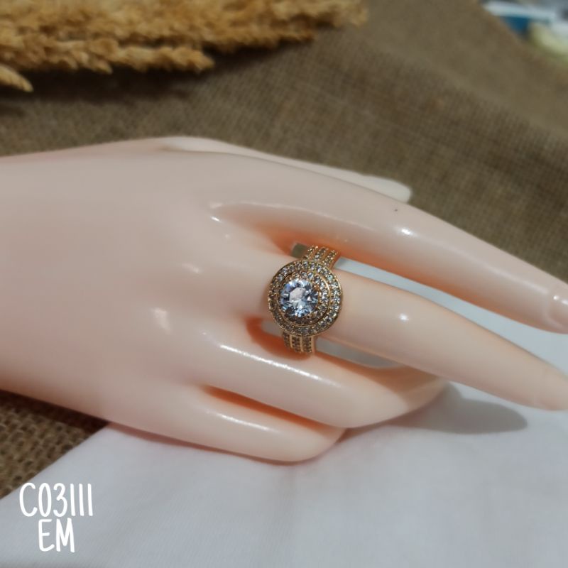 Cincin Fashion Zircon Mewah C03111
