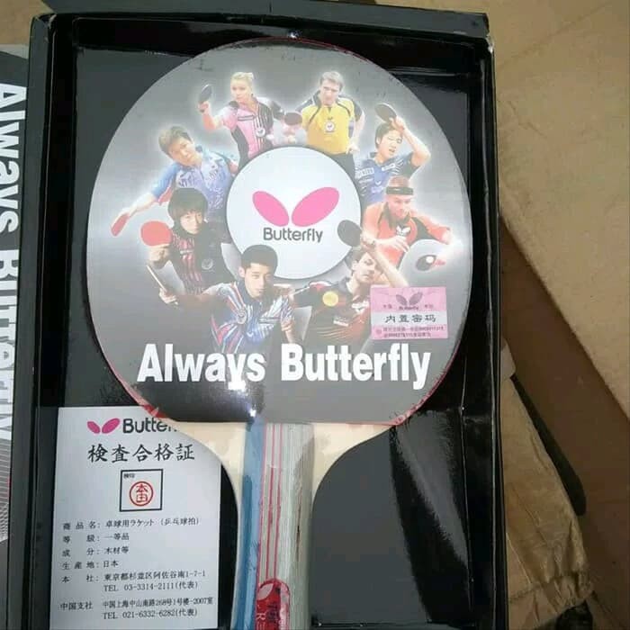 Bet Pingpong Tenis Meja Butterfly Seri 4 Rekomende