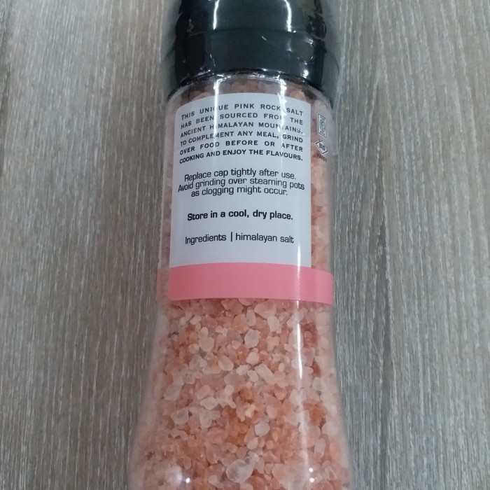 

Spesial Promo - Himalayan Salt Garam Pink Natural With Grinder Bottle
