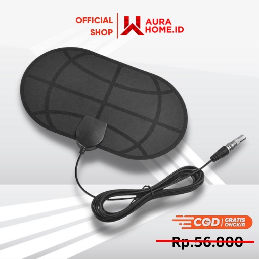 Antena TV Digital DVB-T2 High Gain 25 dB / Antena Penguat Sinyal Tv Tp Tivi Televisi Digital Ruangan