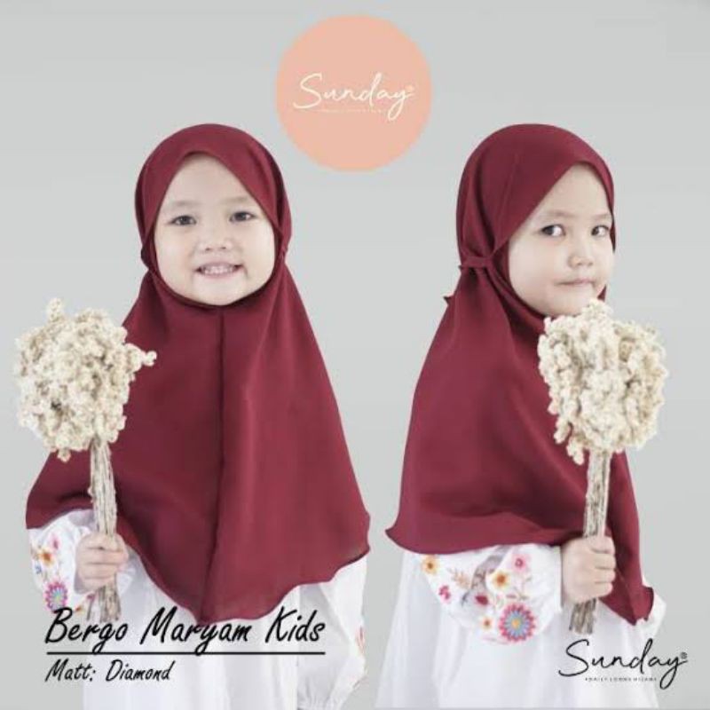 bergo maryam anak