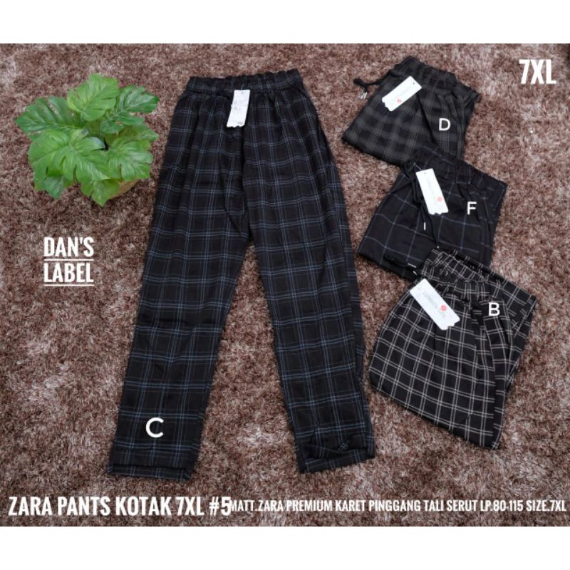 ZARA PANTS KOTAK 7XL #5 by DANS LABEL 020920