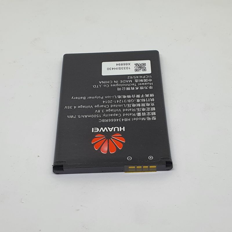 Baterai Batre Batrai Modem Mifi Bolt Slim 2 Max 2 E5577 E5673 E5573 E5673s Kode HB343666RBC Batere Smartfren M2P Original Battery