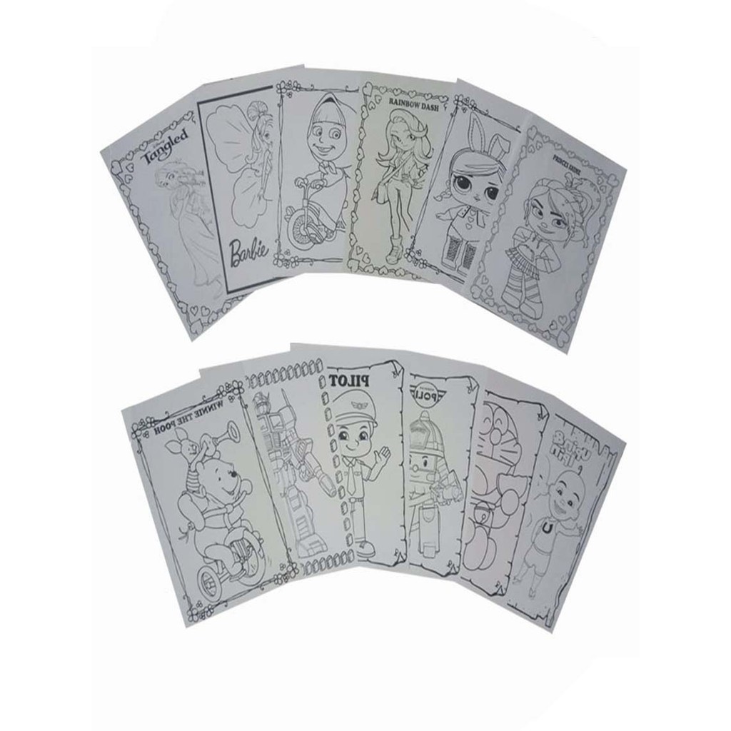 

Kanvas kertas bufallo untuk diwarnai ukuran 21 x 33 cm