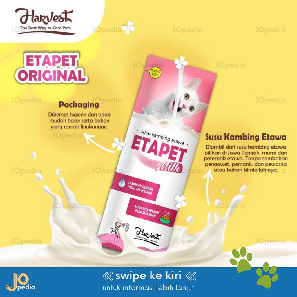 ETAPET Susu Kucing Anjing Susu Kambing Etawa Bubuk Bebas Laktosa Kitten Puppy Milk