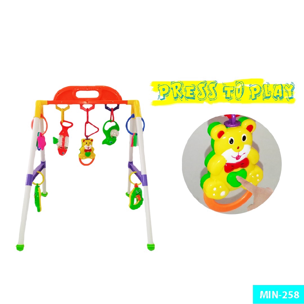 Baby Musical Play Gym / Musik Mainan Rattle Bayi Anak Play Gym