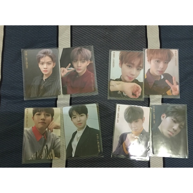 WANNA ONE PHOTO CARD PC OFFICIAL I PROMISE YOU IPU BAE JIN YOUNG WOOJIN JIHOON JAEHWAN