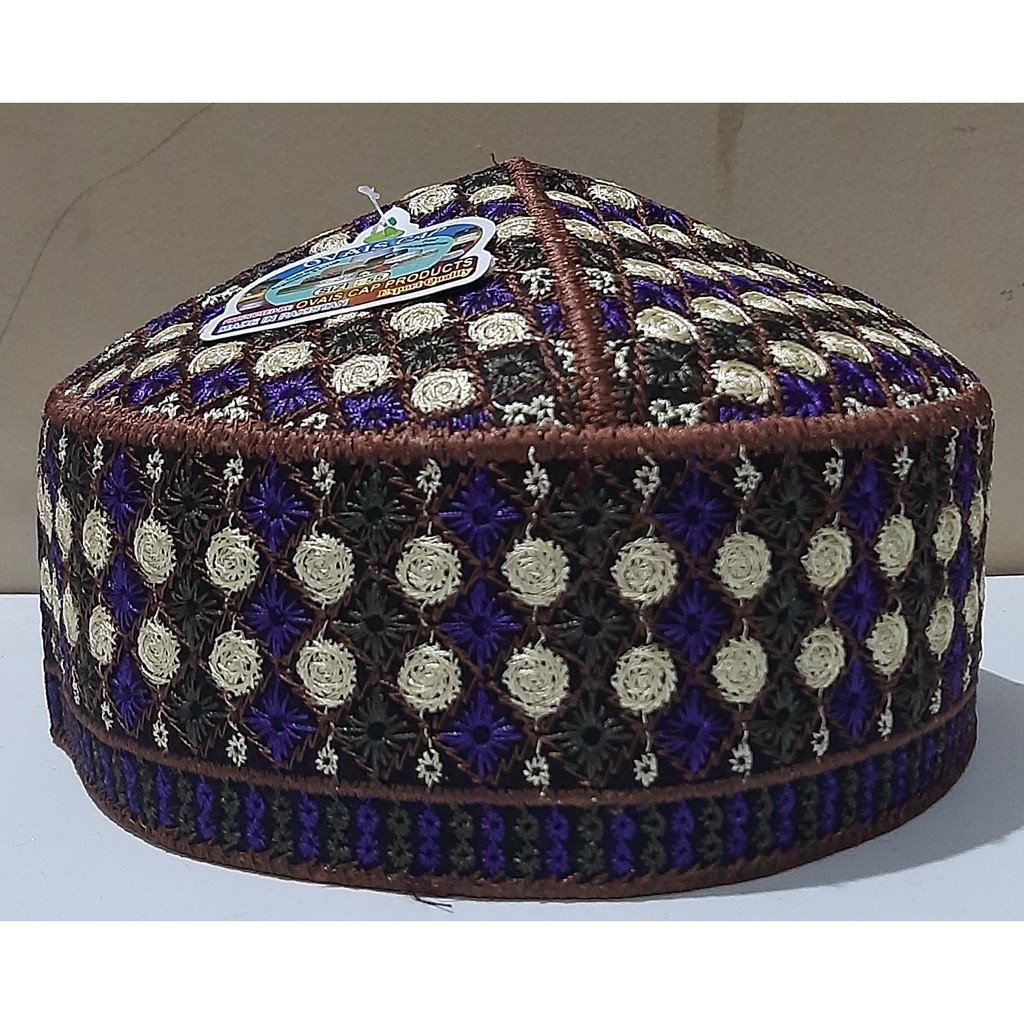 PECI KOPIAH PAKISTAN MOTIF BARU