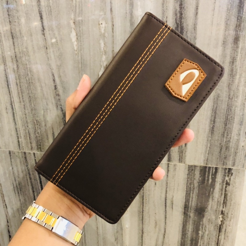 DOMPET PANJANG PRIA PLANET OCEAN ORIGINAL COUNTER 100% TRIPLE STITCH