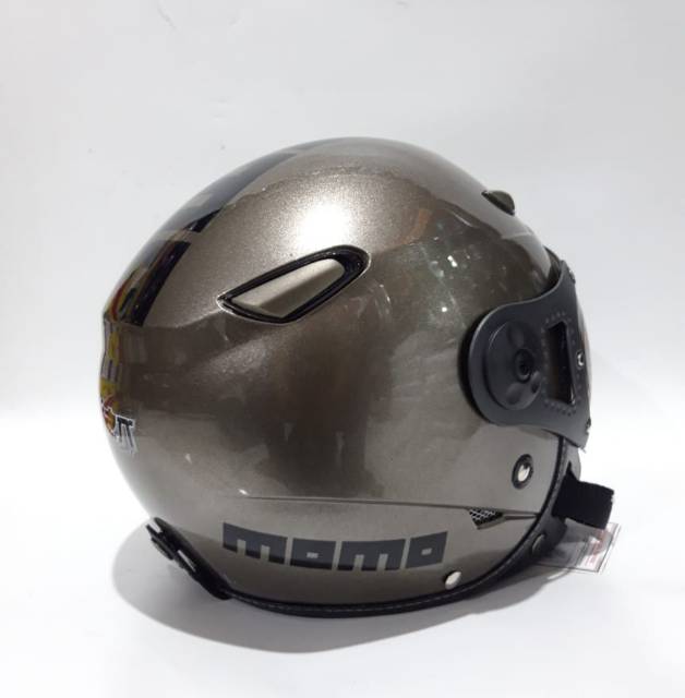 Helm Jpn Momo Pilot Abu Granito Gloss