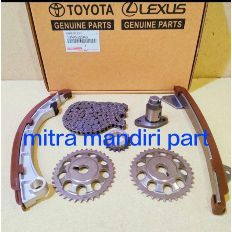 TIMING CHAIN SET TOYOTA COROLLA ALTIS 2002-2005