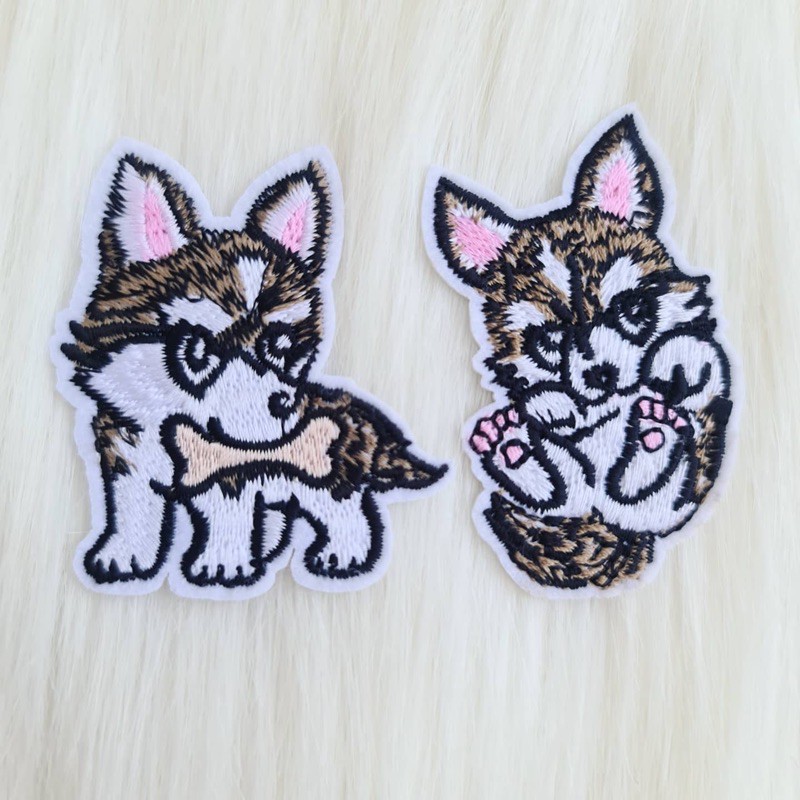 Patch Husky / Patch Dog / bordir anjing