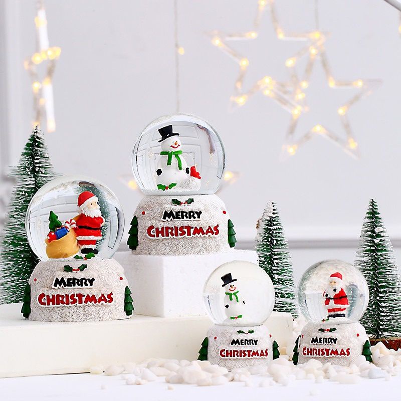 

snow ball / snow globe /pajangan natal /bola salju