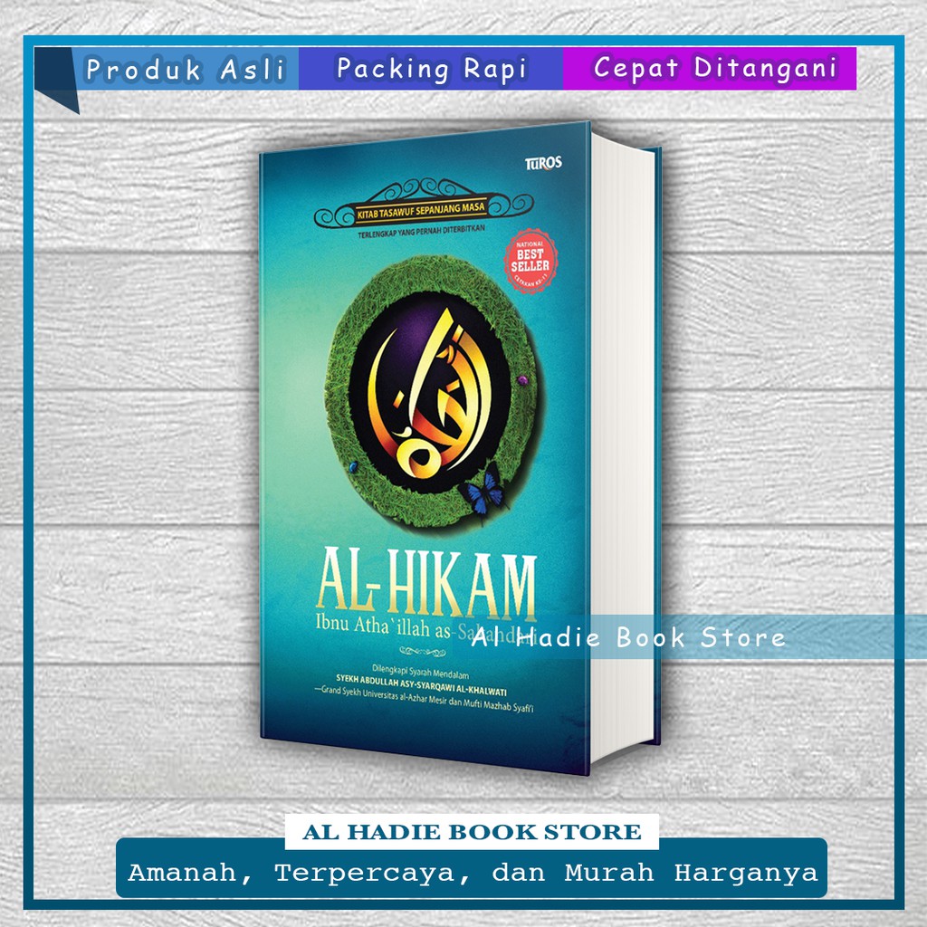 Buku TERJEMAH KITAB AL HIKAM Referensi Utama ILMU TASAWUF dan ILMU FILSAFAT Terlengkap