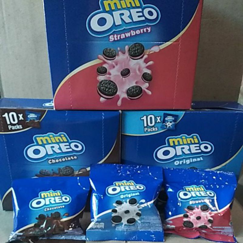 

Oreo mini harga perbox isi 10pcs lebih murah dan hemat