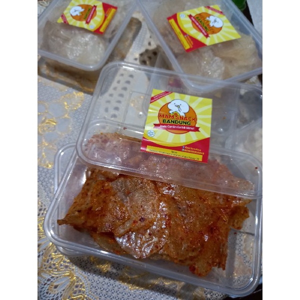 

Keripik Kaca/Kerupuk Kaca/Kripca Pedas Snack Box