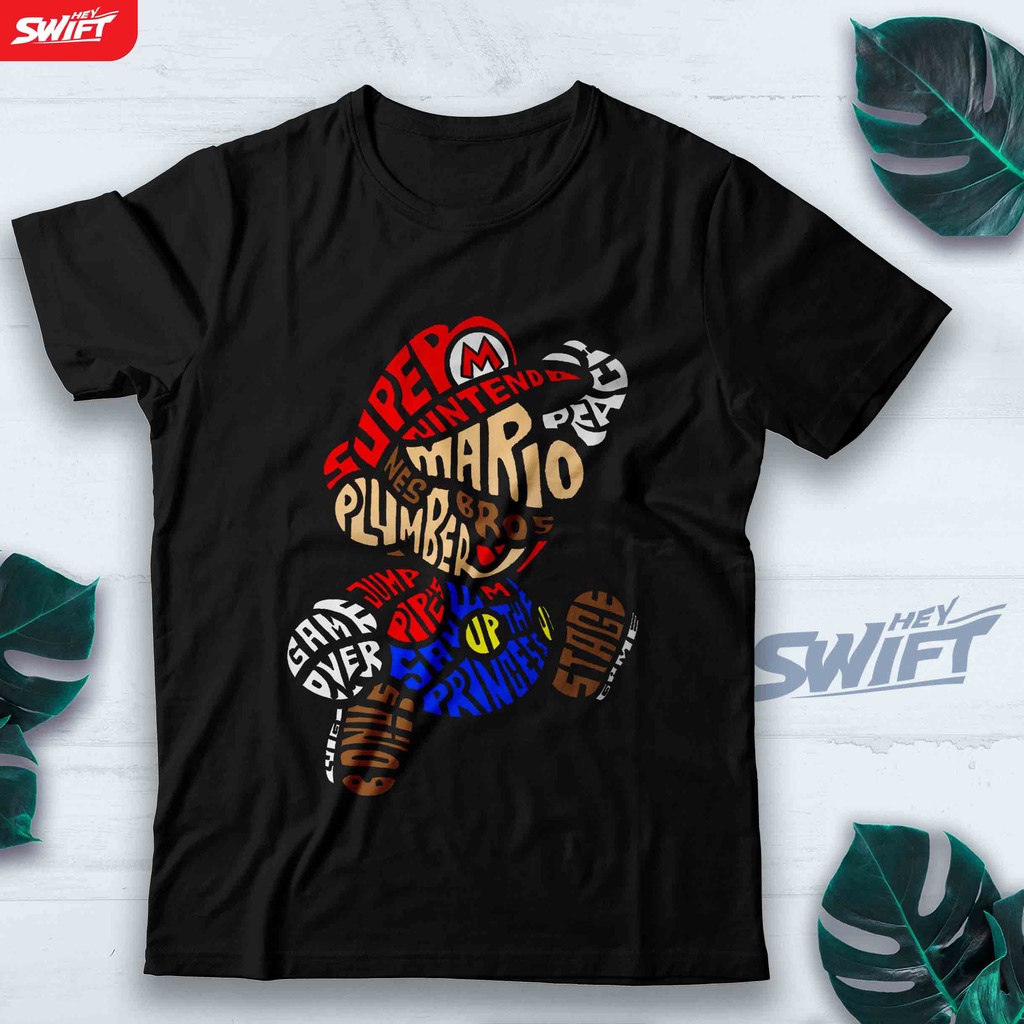 KAOS SUPER MARIO BROS TSHIRT BAJU DISTRO